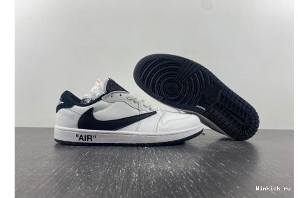 x OF Scott OW Travis Air Jordan 1 1110